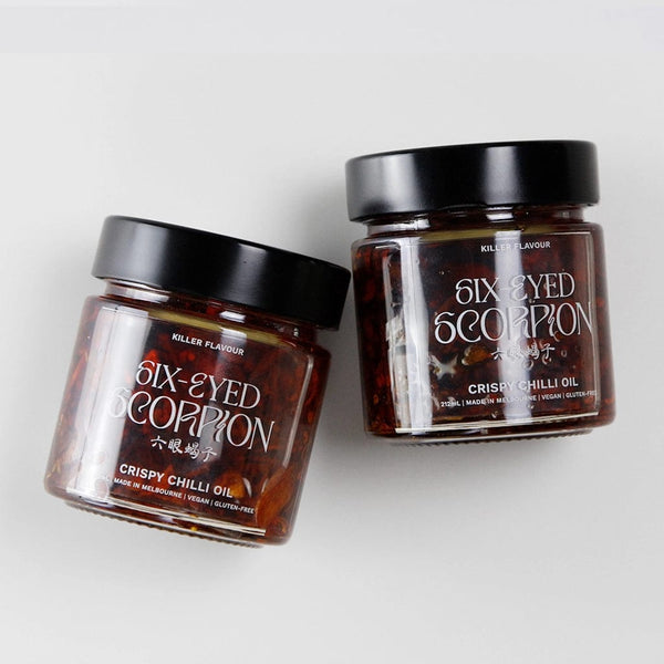 SixEyed Scorpion Crispy Chilli Oil Eastern Hill General Supplies