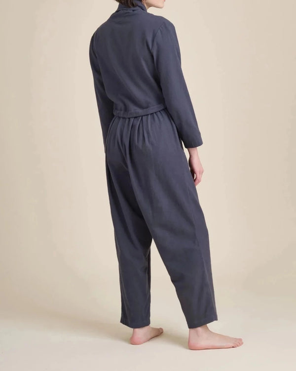 Black crane high hotsell neck jumpsuit