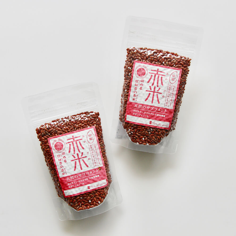 Akagome Japanese Red Rice from Okyama