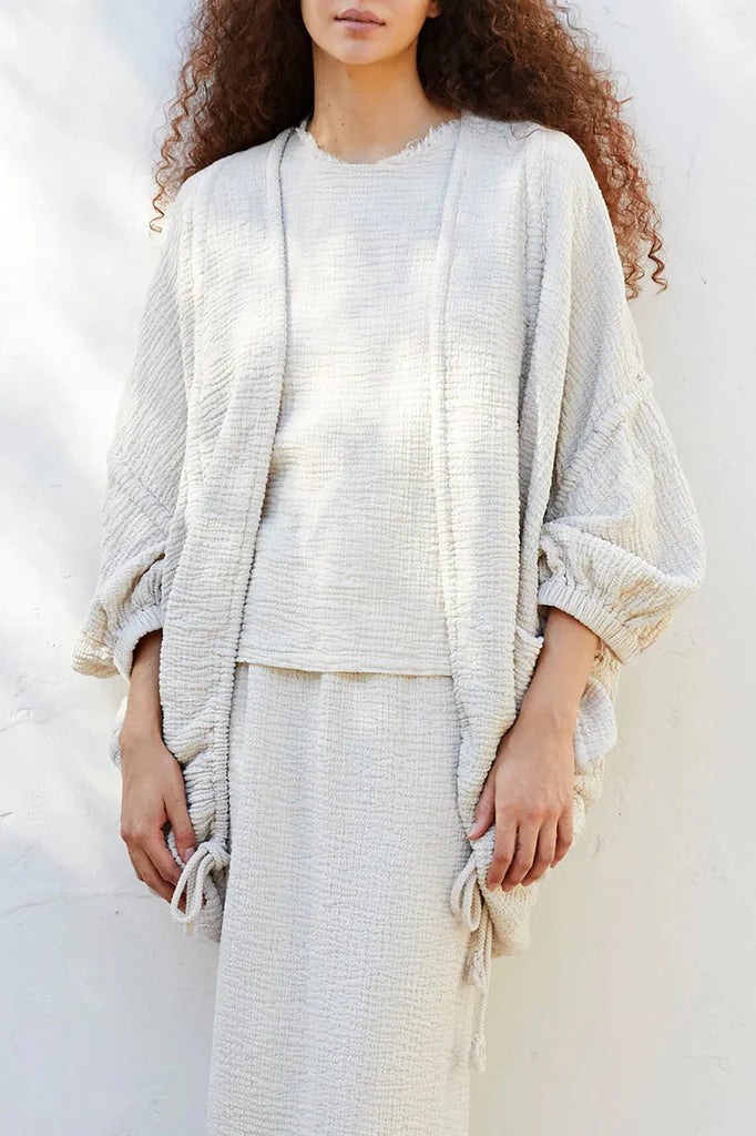 Black Crane Shell Jacket Cloud