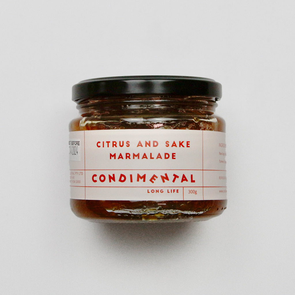 Condimental Citrus and Sake Marmalade