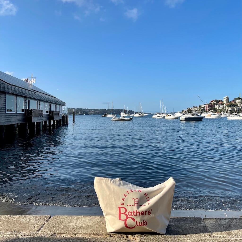 Eastern Hill Bather's Club Tote in Red