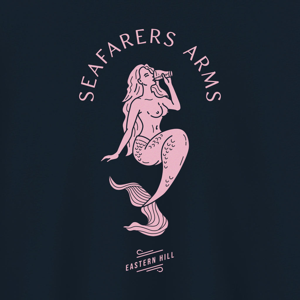 Seafarer's Arms Tee - Midnight/Pink
