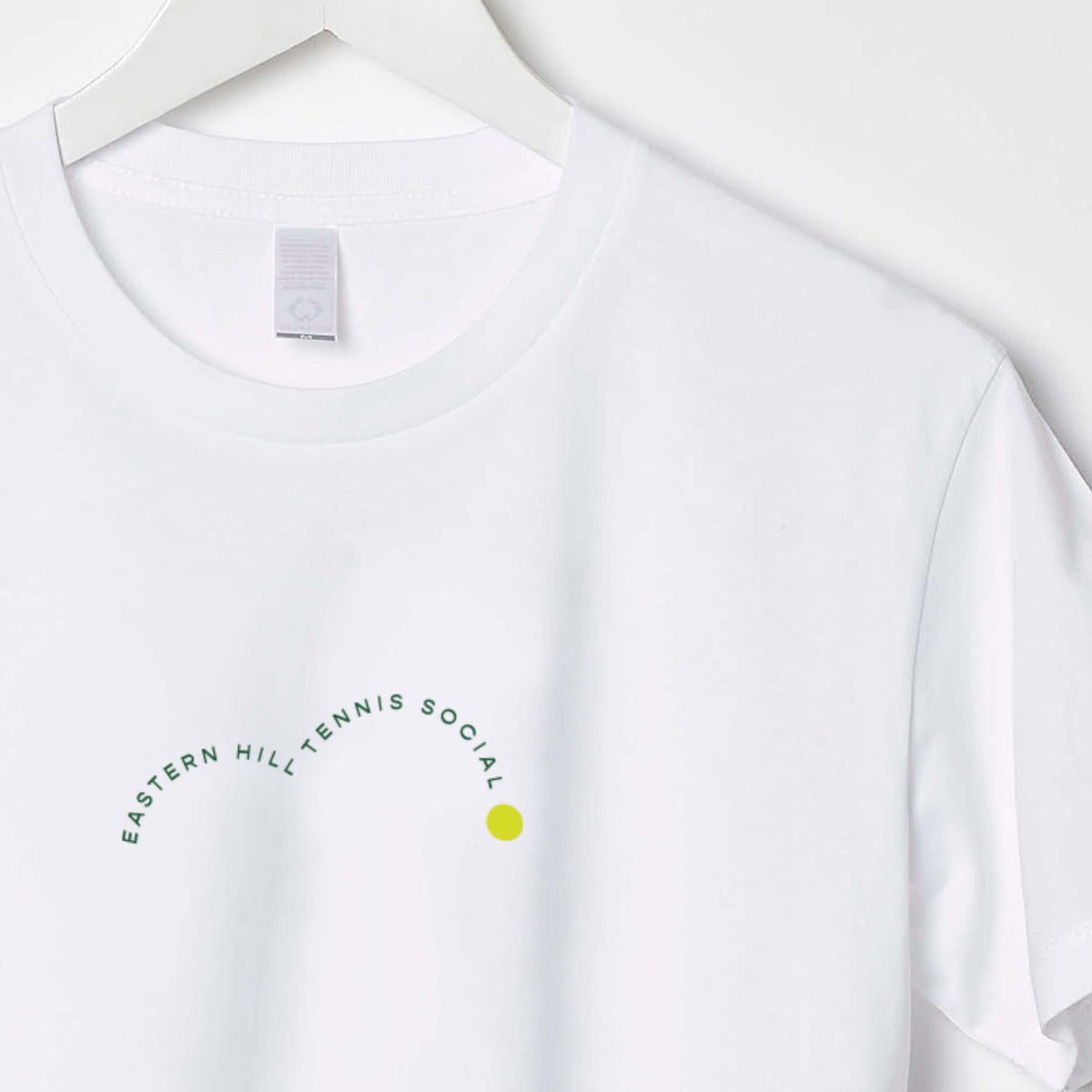 Racquet Royalty Tee - White/Green