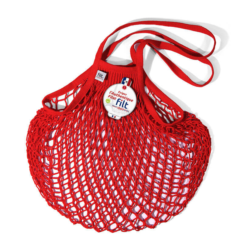 Filt Netted Bag - Rouge