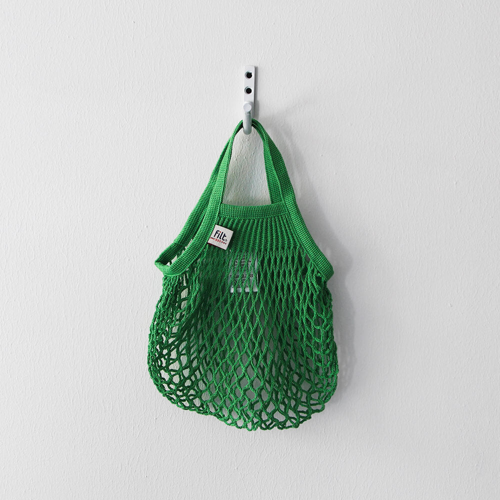 Filt Mini Netted Shopping Bag Vert