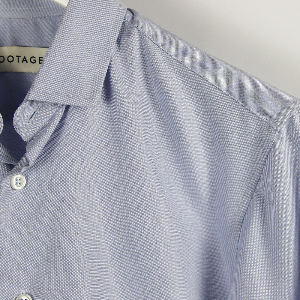 Footage 003 Slim Dress Shirt in Blue