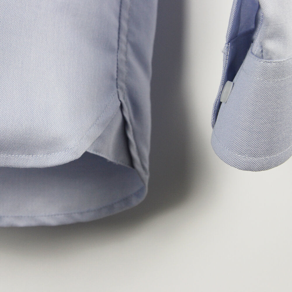 Footage 003 Slim Dress Shirt in Blue