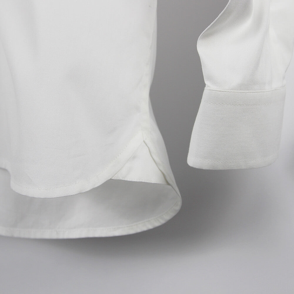 Footage 003 Slim Dress Shirt in White