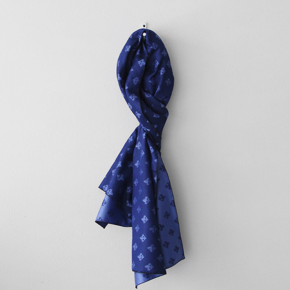 Footage Fleur de Lis Double Faced Scarf
