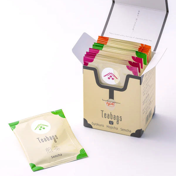 Ippodo Tea Discovery Set - Sencha, Gyokuro & Hojicha (12 Bags)