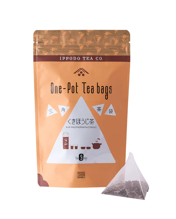 Kuki Hojicha (Roasted Stems) - One Pot Tea Bags
