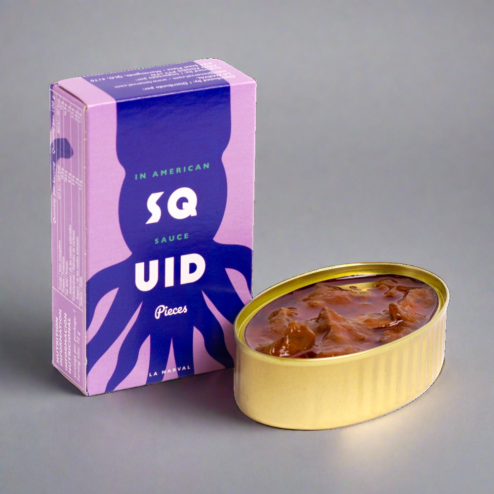 La Narval Squid in American Sauce