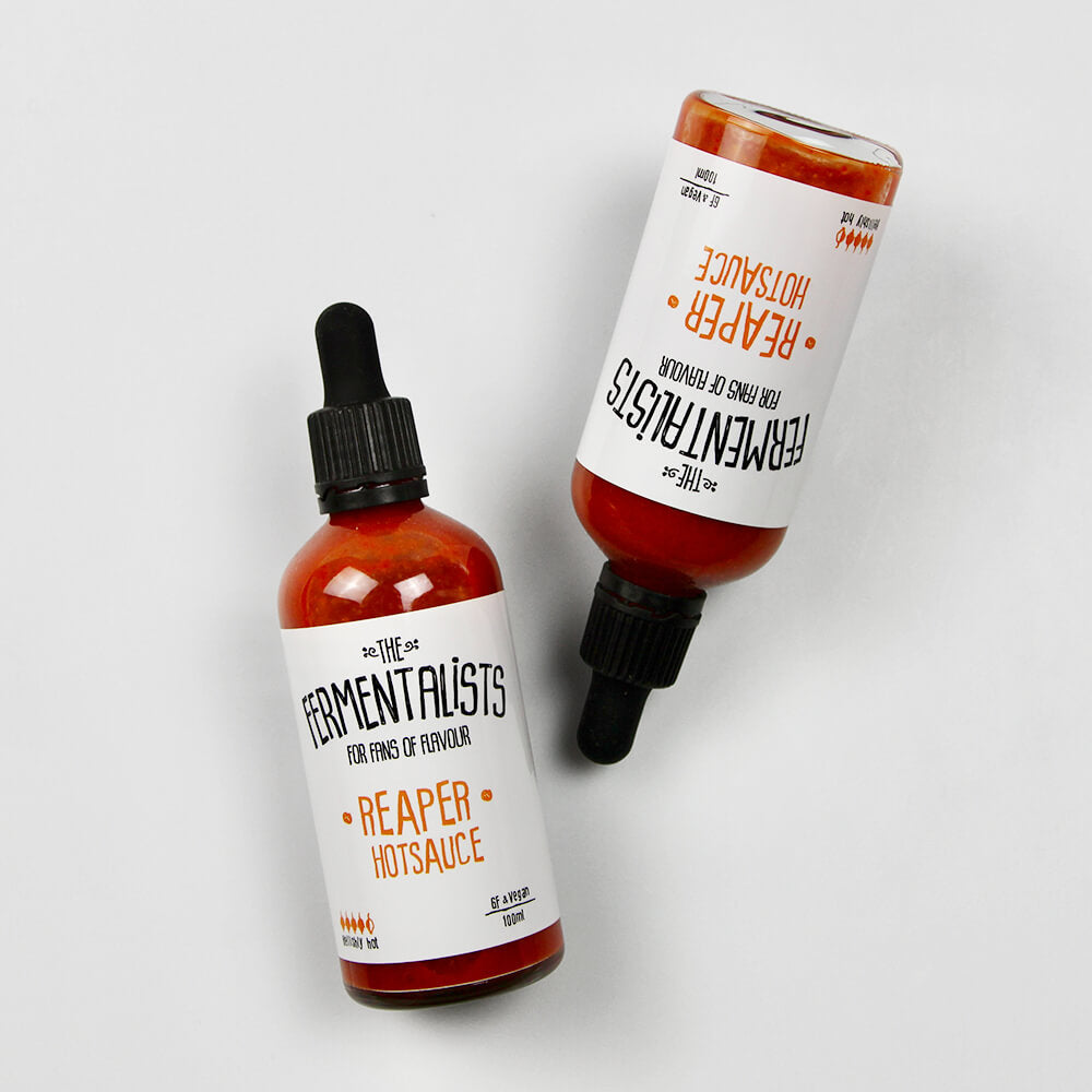The Fermetalists Reaper Hotsauce in Dripper Bottle