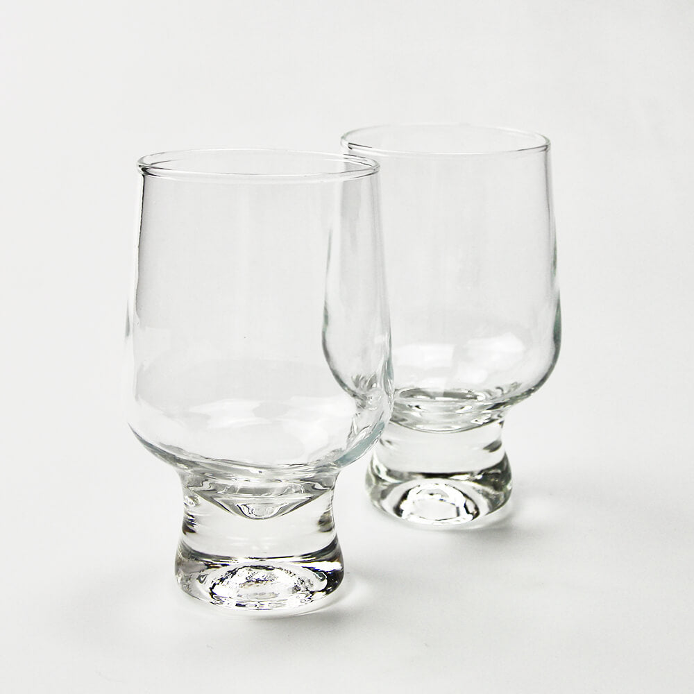 Vintage Bubble Stem Beer Glass