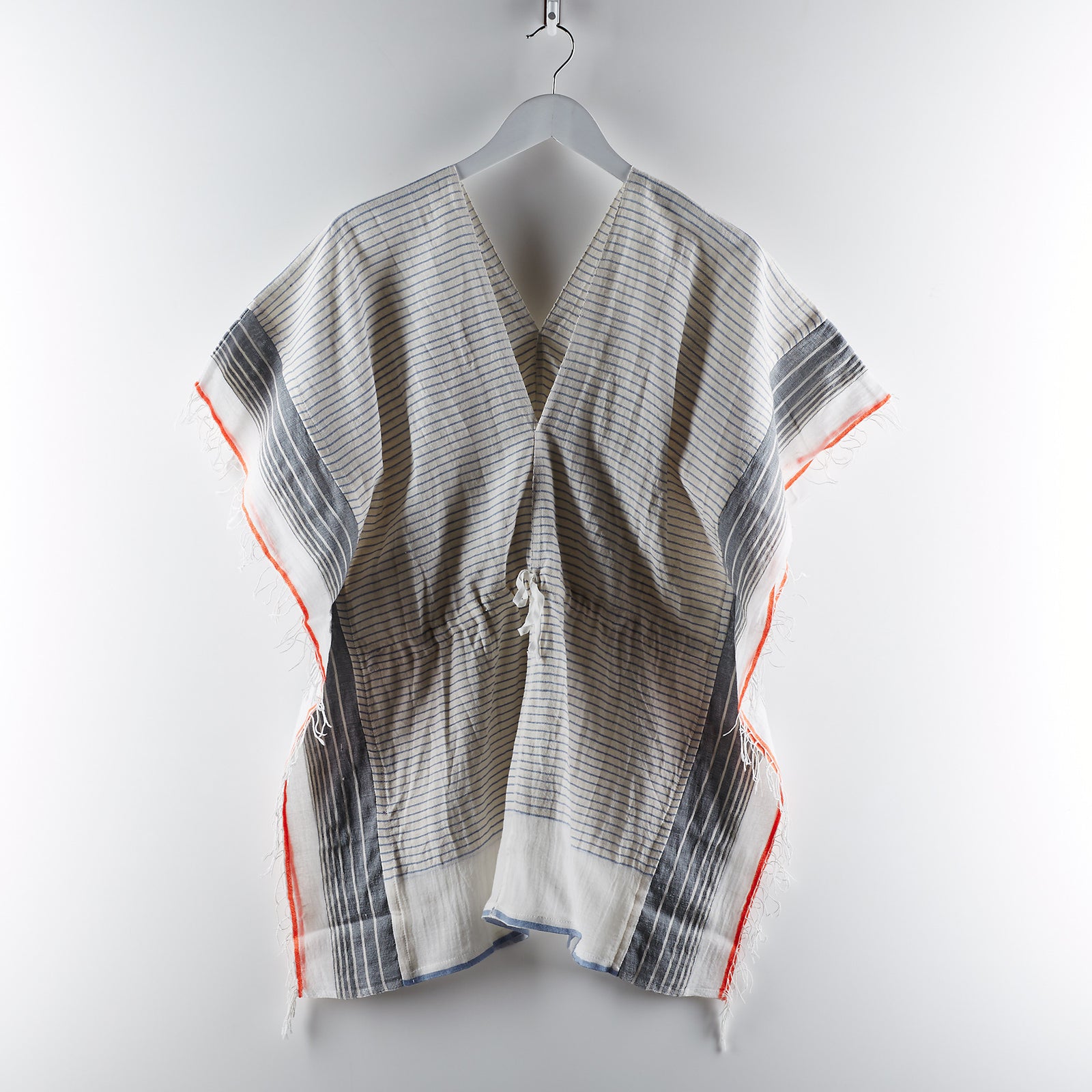 Lemlem Biftu Cover Up - Grey/Orange