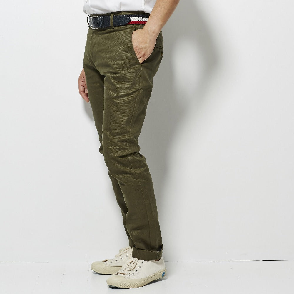 Footage Slim Chino Pants - Military