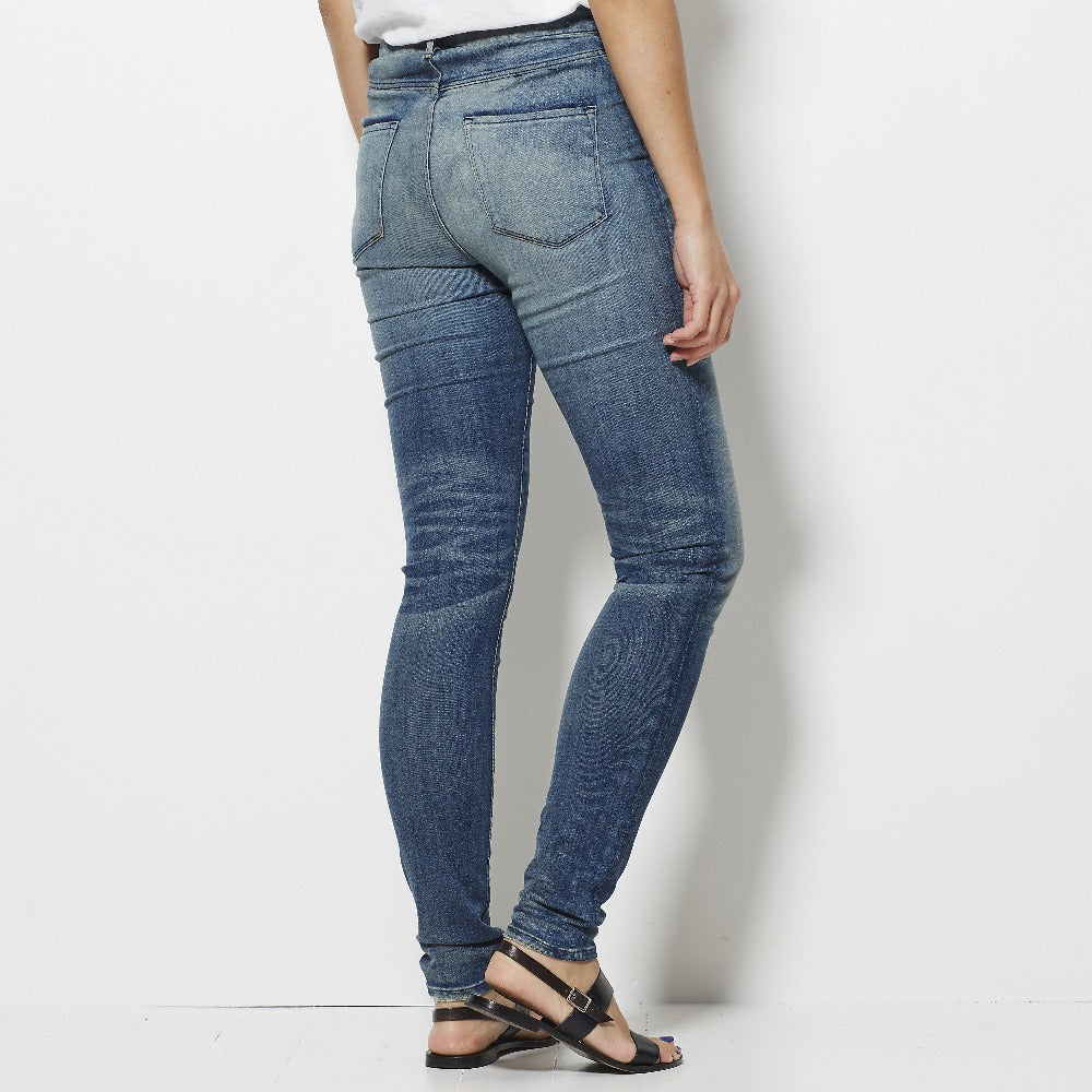 3x1 W3 High Rise Skinny Jeans - Sea
