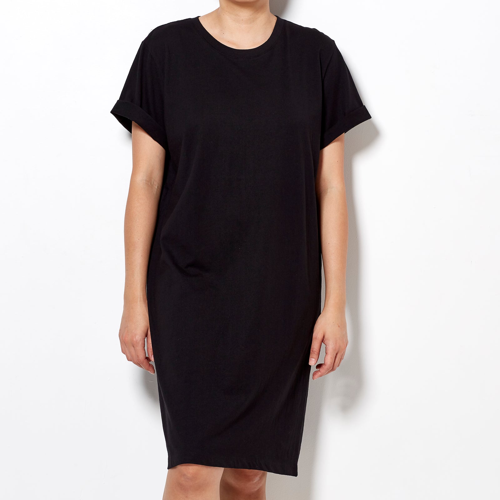 Kowtow Big Tee Dress - Black