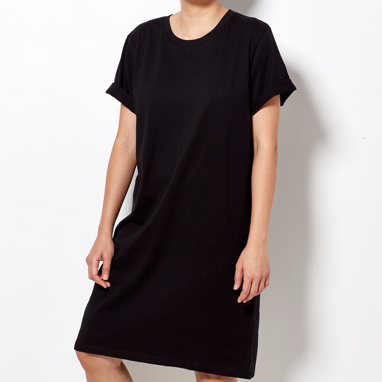 Kowtow Big Tee Dress - Black