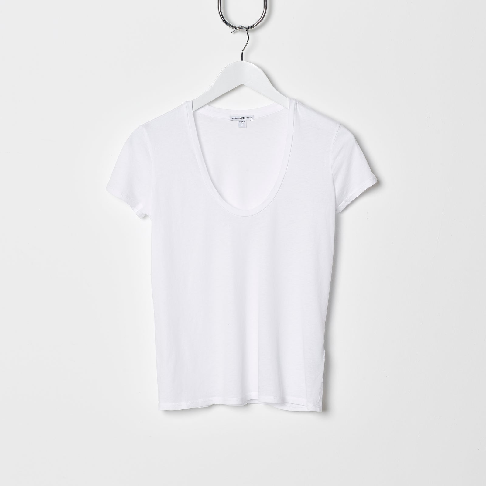 James Perse Relaxed Casual Tee - White