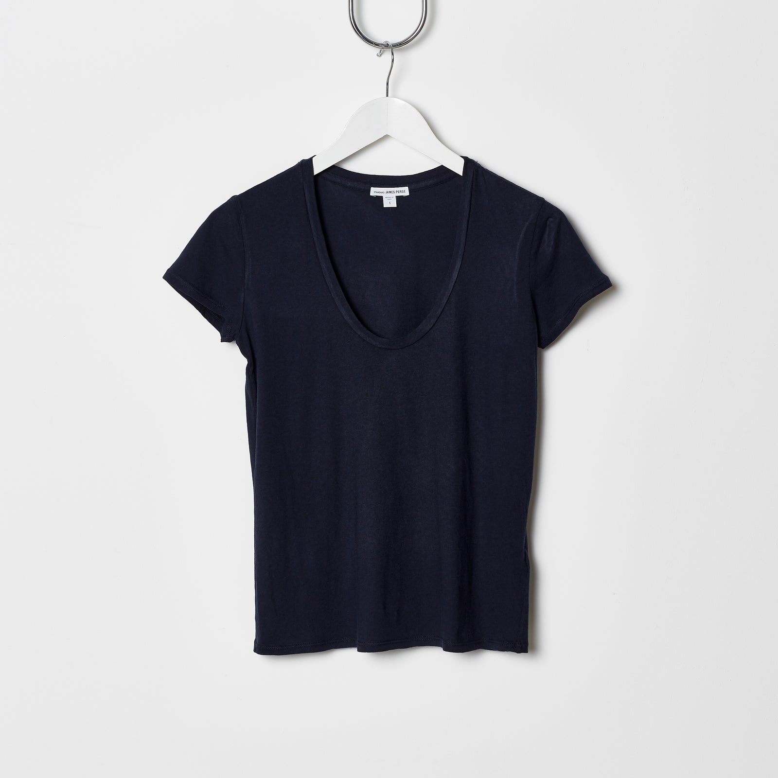 James Perse Relaxed Casual Tee - Navy