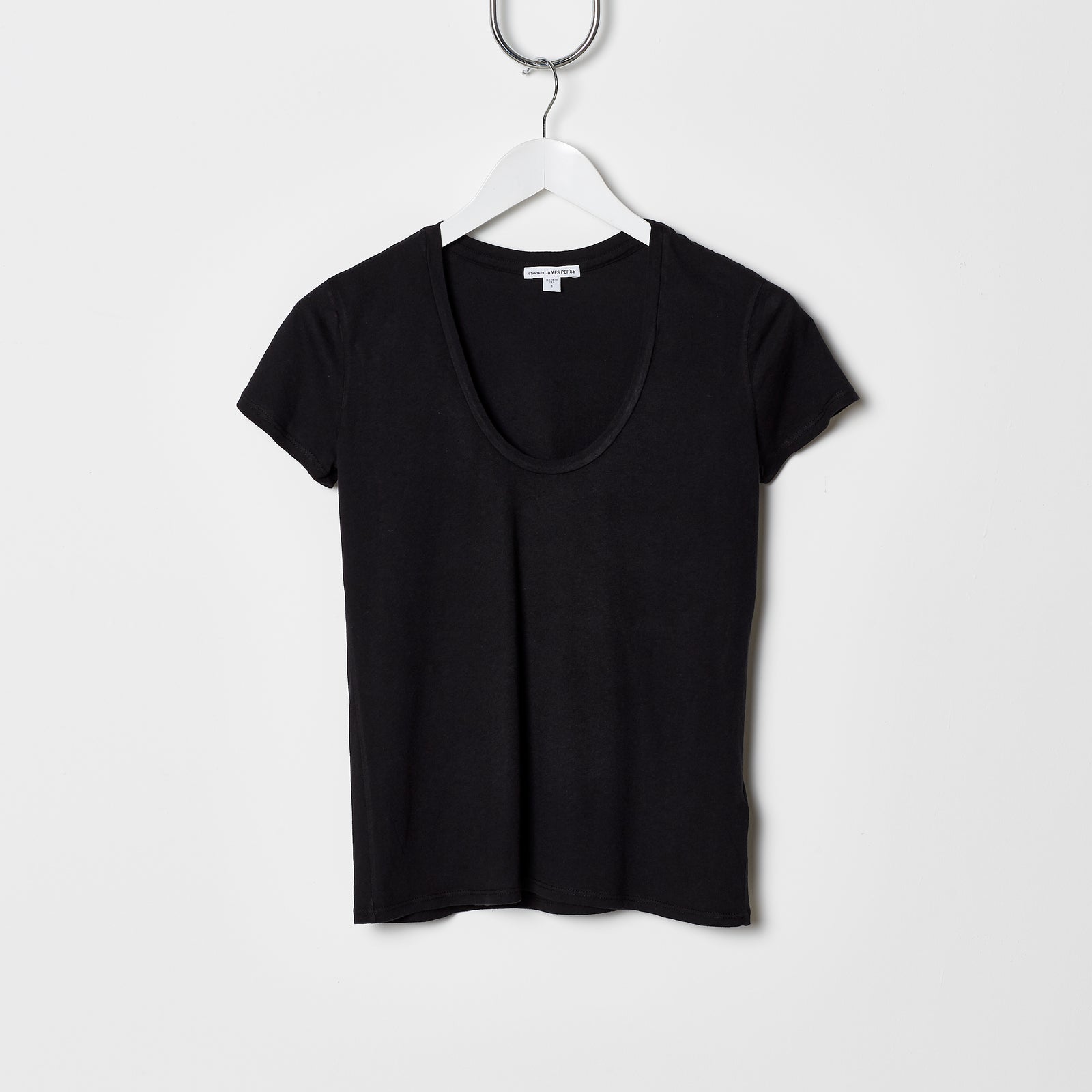James Perse Relaxed Casual Tee - Black