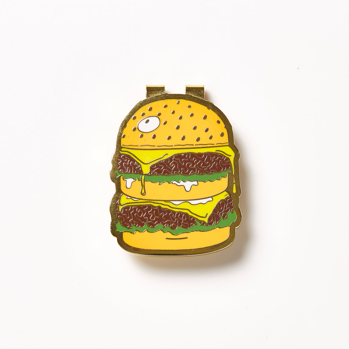 For The Homies Burger Money Clip
