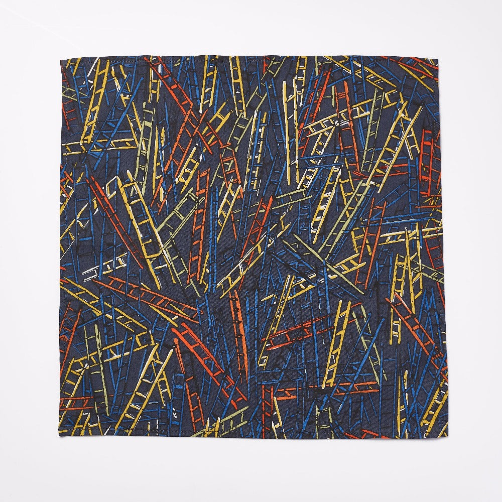 Footage Pocket Square - Liberty London Art Fabric