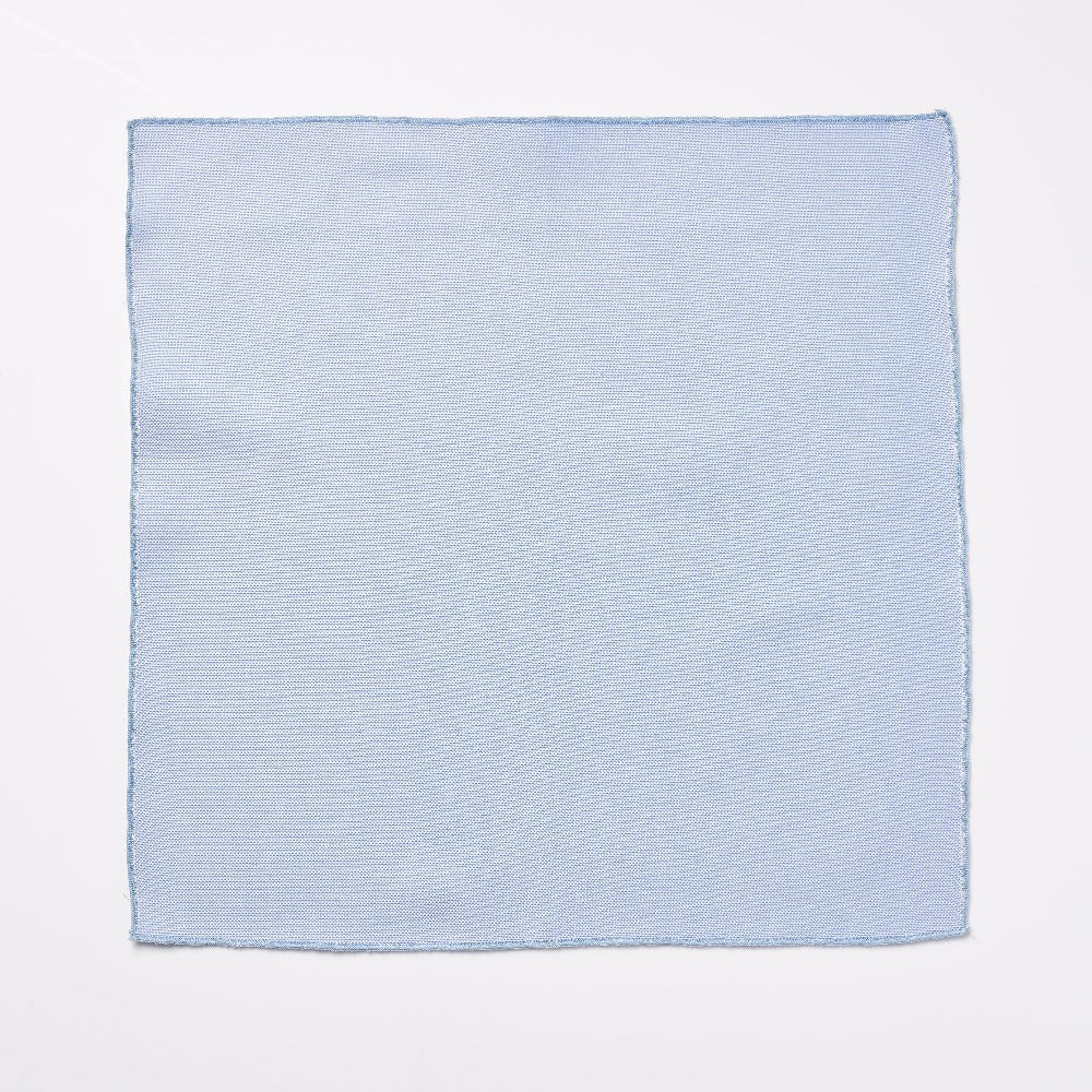 Footage Pocket Square - Baby Blue