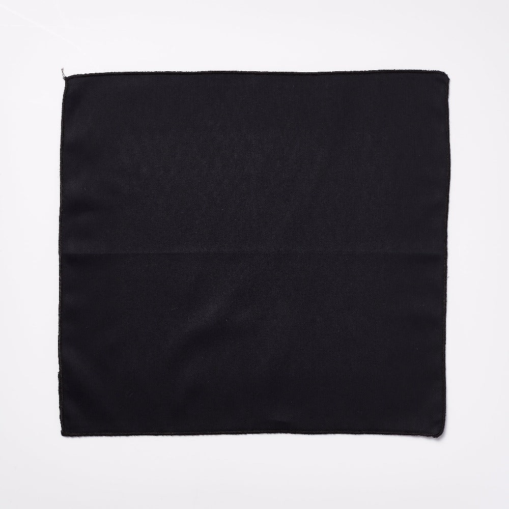 素材口袋方巾 - 黑色