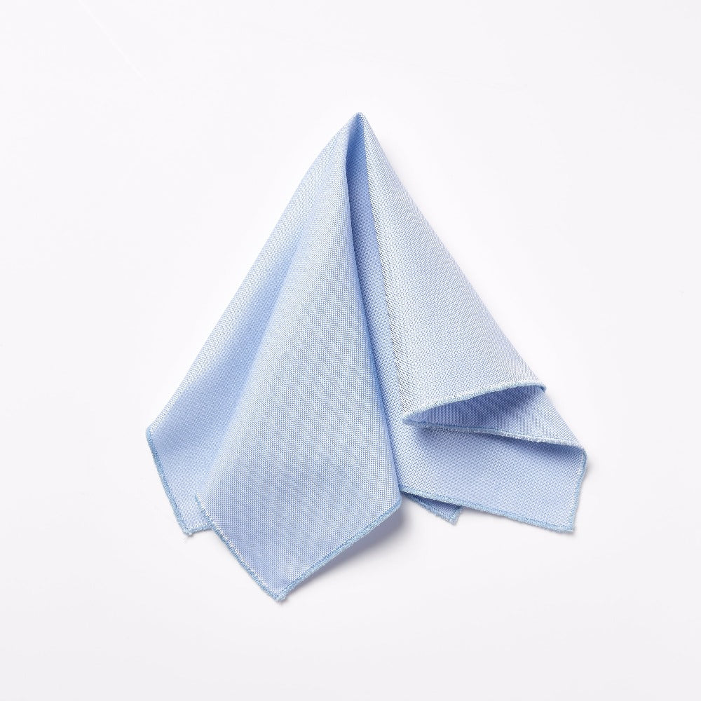 Footage Pocket Square - Baby Blue
