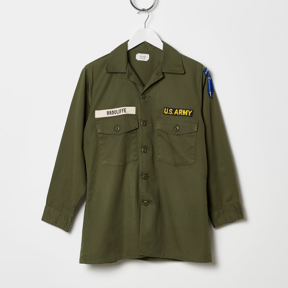 复古 OG-507 疲劳衬衫 - 美国陆军步兵学校，3 型