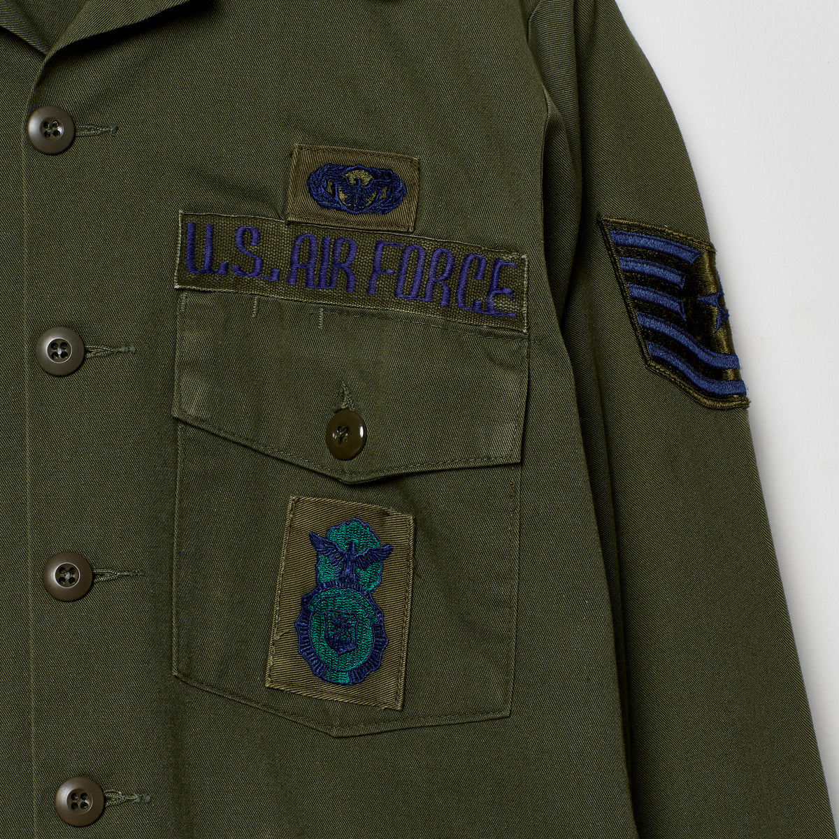 Vintage OG-507 Fatigue Shirt - USAF Tactical Air Command, Type 3