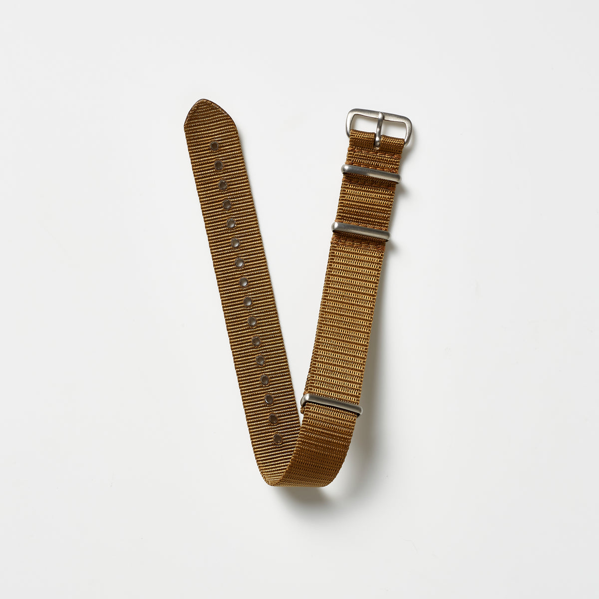 Nylon Watch Strap - Khaki