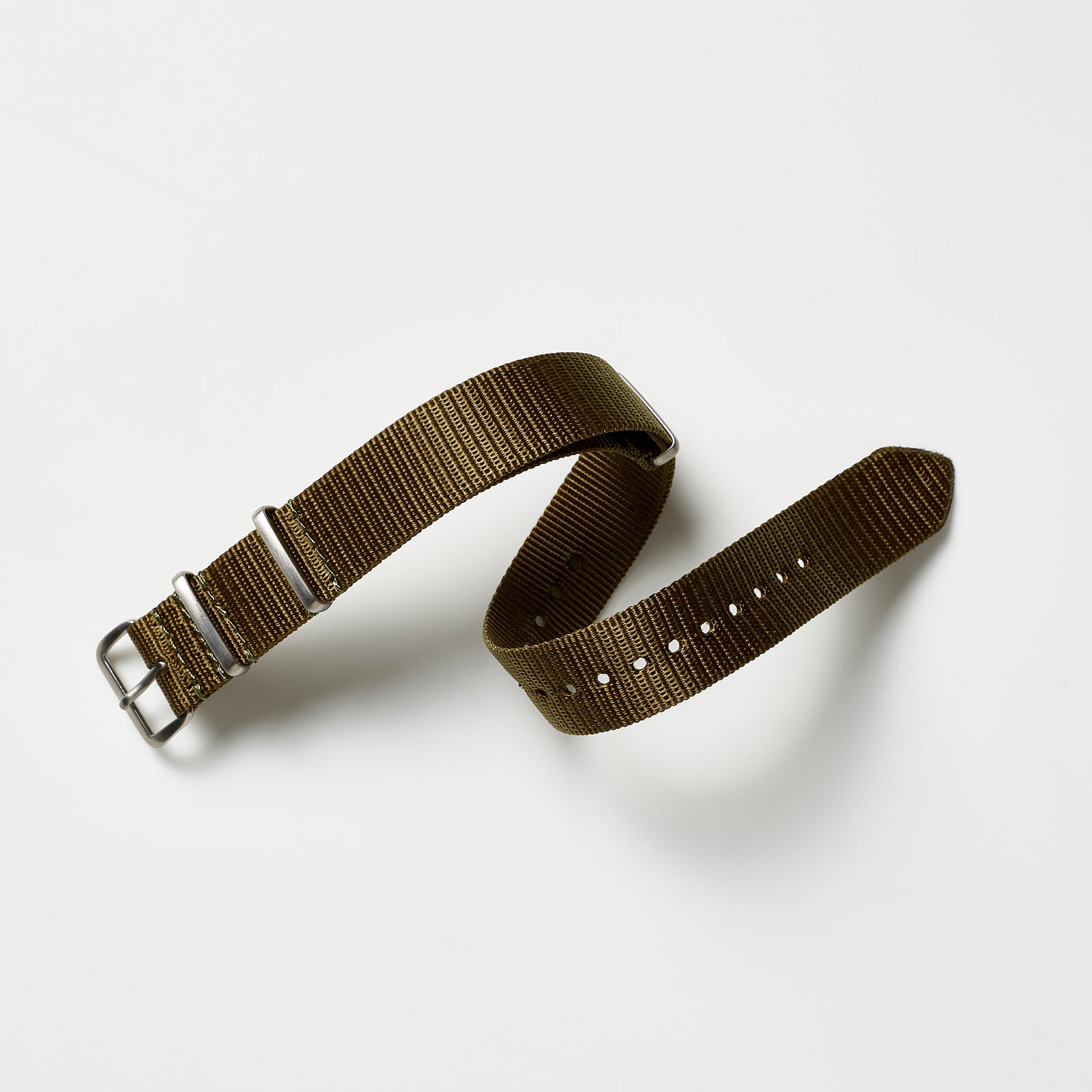 Nylon Watch Strap - Olive