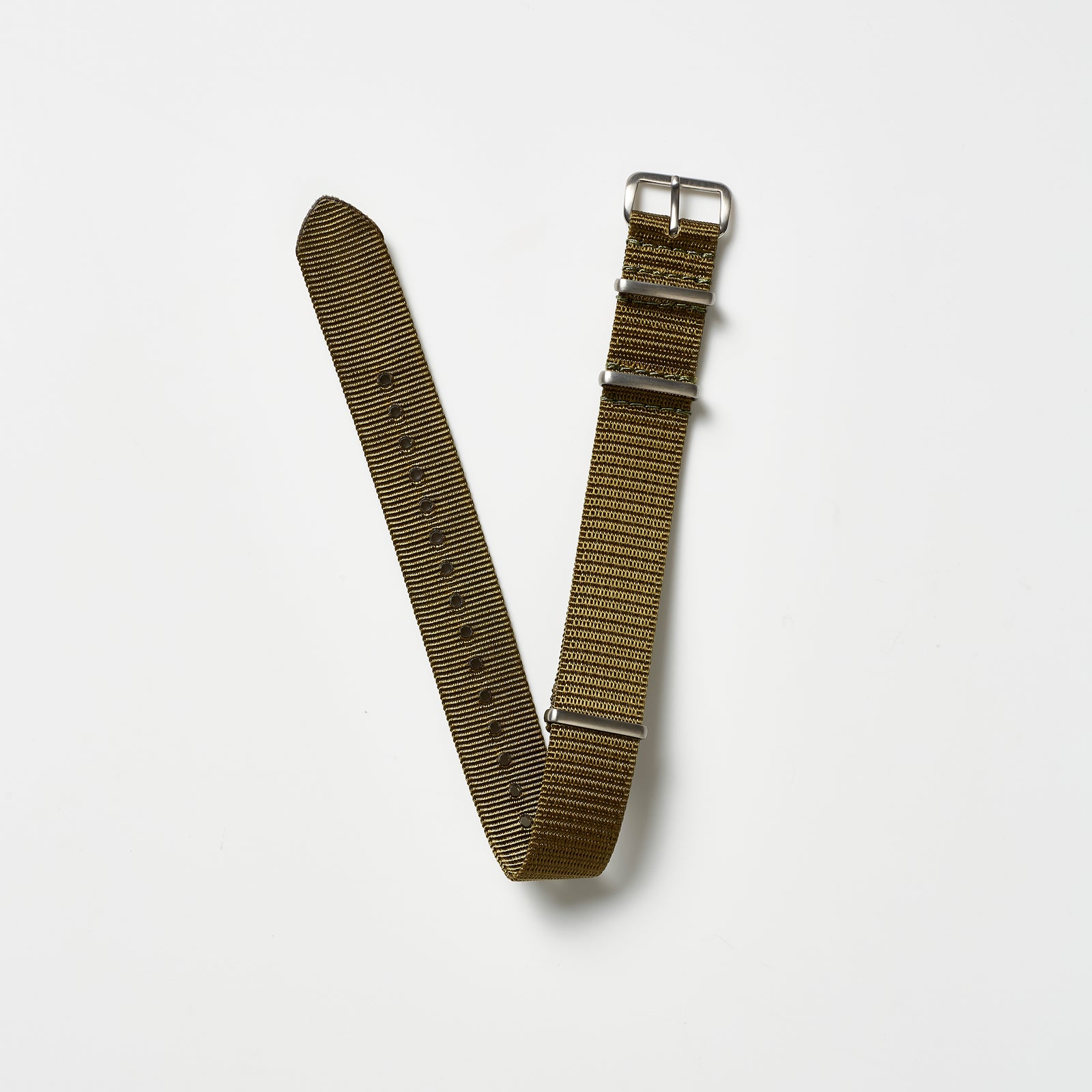 Nylon Watch Strap - Olive