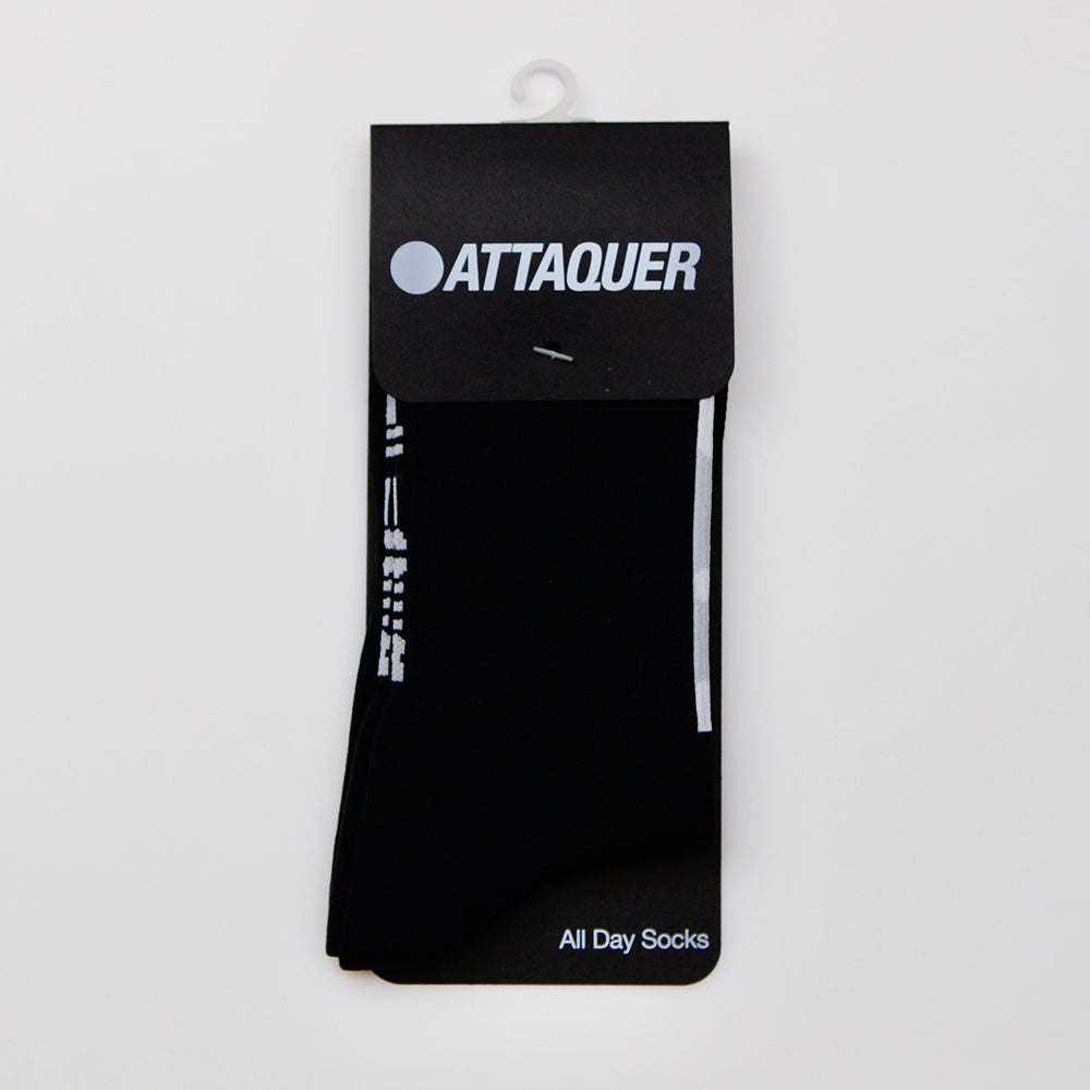 Attaquer for Artificer 咖啡袜 - 黑色