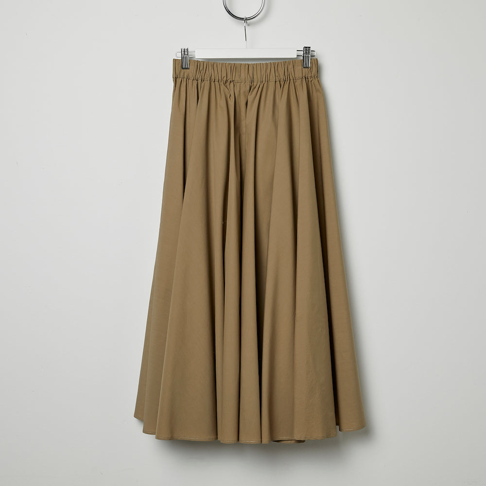 Black Crane Petal Skirt - Clay