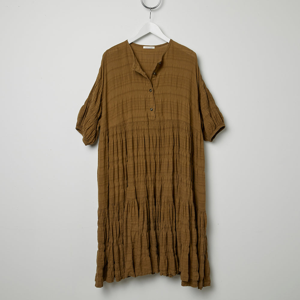 Black Crane Tent Dress - Nuts