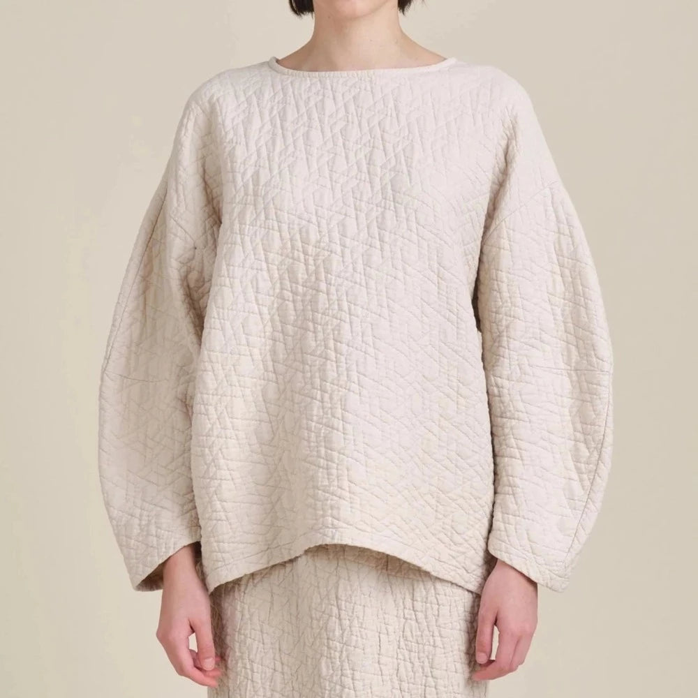 Black Crane Arched Arm Top Natural