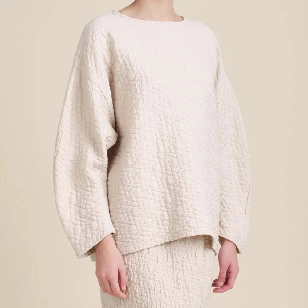 Black Crane Arched Arm Top Natural