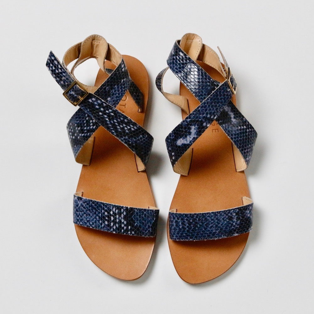 Capri Positano Sandals - Meta Blue