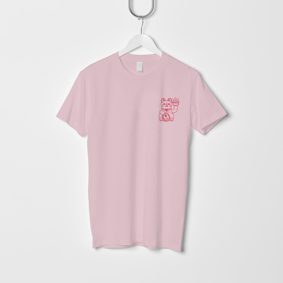 Eastern Hill General Supplies Land of the Ricing Son Tee - Pink/Red