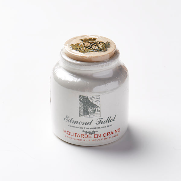 Edmond Fallot Stone Mustard in Stone Jar