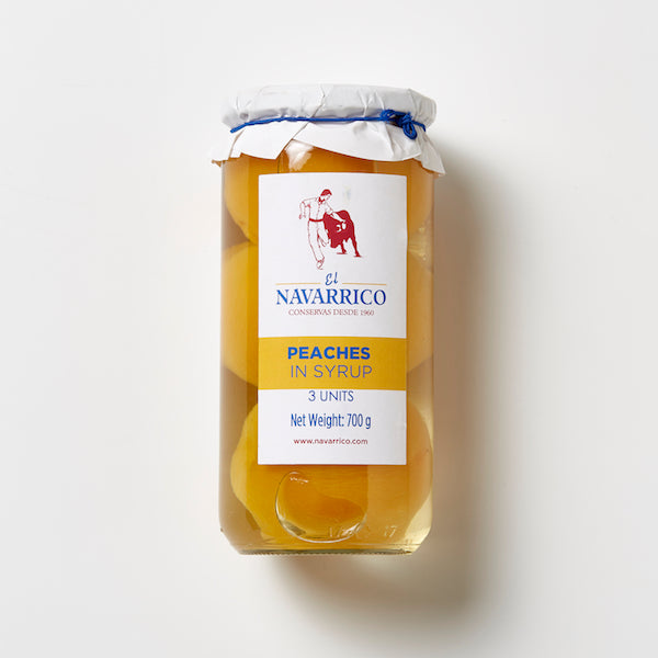 El Navarrico Peaches in Syrup