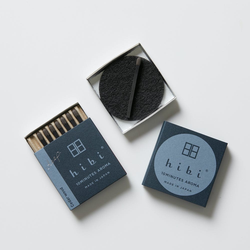 Hibi Cedar Wood Incense - 10 Minute Aroma