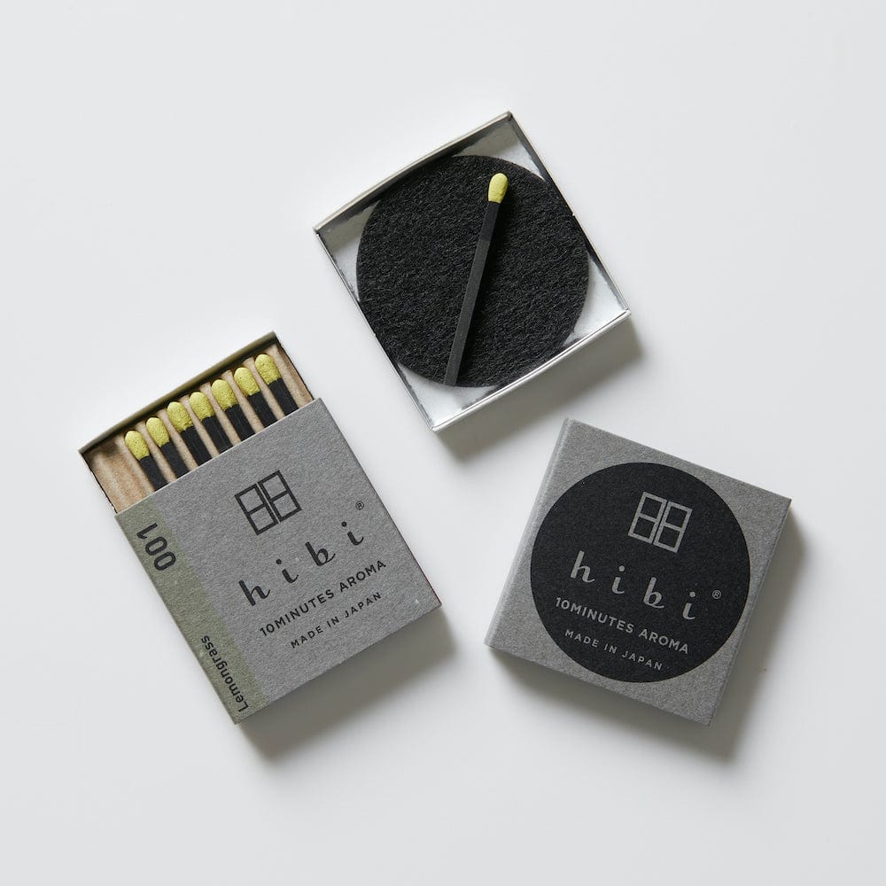 Hibi Lemongrass Incense - 10 Minute Aroma