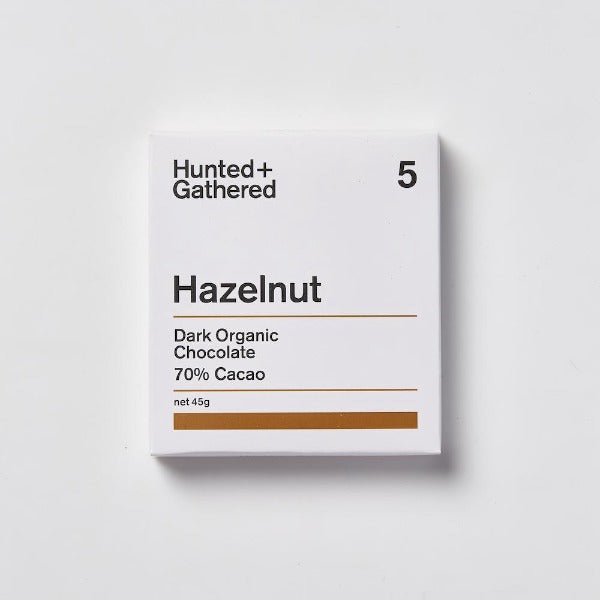 Hunted Gathered Hazelnut Chocolate