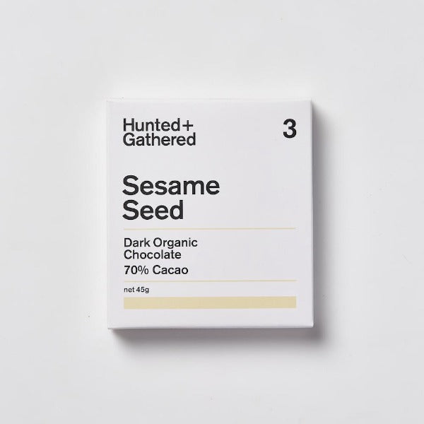 Hunted + Gathered Sesame Seed Chocolate